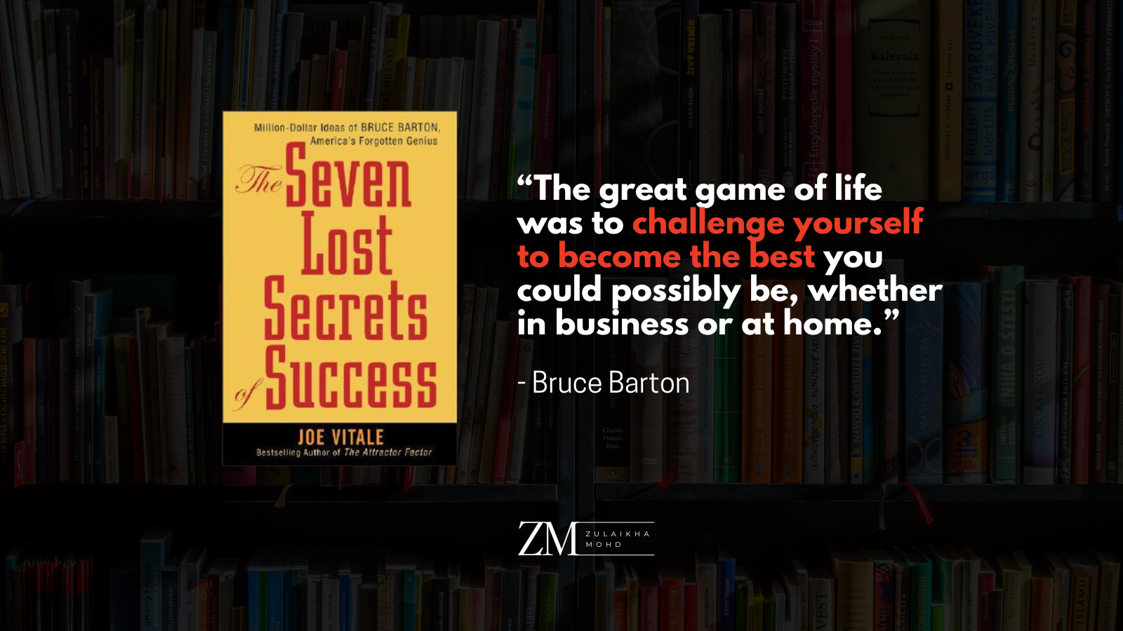 The Seven Lost Secrets of Success by Joe Vitale